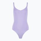 Women's one-piece swimsuit Nike Essential V-Neck hydrangeas
