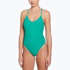 Women's one-piece swimsuit Nike Swoosh Link Y-Back stadium green