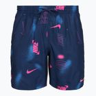 Men's swim shorts Nike Multi Print 7" Volley midnight navy