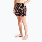 Men's swim shorts Nike Multi Poppy Print 5" Volley black