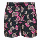 Men's swim shorts Nike Multi Poppy Print 5" Volley black