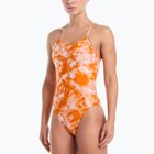 Women's one-piece swimsuit Nike Hydrastrong Cutout bright ceramic