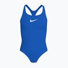 Children's one-piece swimsuit Nike Essential Racerback blue crystal