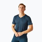 Men's trekking T-shirt REGATTA Fingal V-Neck moonlight denim