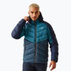 Men's REGATTA Hooded Dalent down jacket moroccan blue/moonlight denim