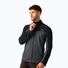 Men's sweatshirt REGATT Highton Full Zip Midlayer ash/black