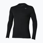 Men's running longsleeve Mizuno Tech Thermal Charge Breath Thermo Long Sleeve Tee black