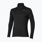 Men's running longsleeve Mizuno Tech Thermal Charge Breath Thermo Half Zip Long Sleeve Tee black