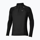 Men's running longsleeve Mizuno Active Dryaeroflow Hybrid Long Sleeve Top Black