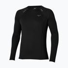 Men's running longsleeve Mizuno Active Dryaeroflow black