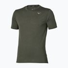 Men's running shirt Mizuno Core Run Short Sleeve Tee forest night