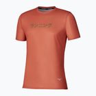 Men's running shirt Mizuno Core Graphic Short Sleeve ginger