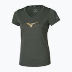 Women's running shirt Mizuno Core Runbird Forest Night