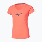 Women's running shirt Mizuno Core Runbird Desert Flower