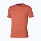Men's running shirt Mizuno Core Impulse Short Sleeve Tee ginger