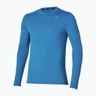 Men's running longsleeve Mizuno Core Impulse Long Sleeve Tee blue jewel