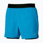 Men's running shorts Mizuno Core 5.5 Inches 2In1 blue jewel