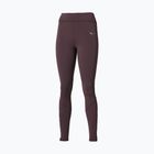 Women's running leggings Mizuno Active Warmalite Long Tight raisin