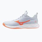 Women's volleyball shoes Mizuno Wave Luminous Pro blue finch/lava orange/flamingo coral