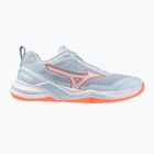 Women's handball shoes Mizuno Wave Stealth Elite blue finch/white