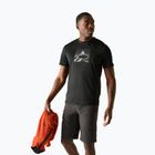 Men's trekking T-shirt REGATTA Fingal black
