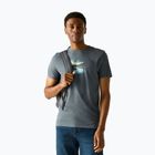 Men's trekking T-shirt REGATTA Breezed dark storm