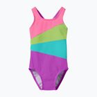 Children's one-piece swimsuit Speedo Radiating Splice neon jelly