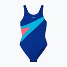 Children's one-piece swimsuit Speedo Hyperboom Butterfly Back night watch/hyper teal