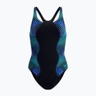 Ladies' one-piece swimsuit Speedo Print Medalist anthracite