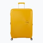 Cabin suitcase American Tourister Soundbox 82 130 l golden yellow