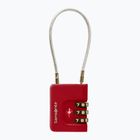 Padlock Samsonite Cablelock 3 Dial TSA red