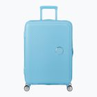 Cabin suitcase American Tourister Soundbox 67 81 l blueberry fizz