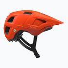 Lazer Lupo KinetiCore flash orange bicycle helmet