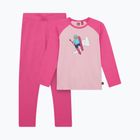 LEGO Lwagan 804 pink children's thermal underwear set