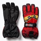 LEGO Lwagan children's gloves 807 red