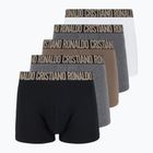 Men's CR7 Basic Trunk boxer shorts 5 pairs multicolour