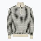 Men's sweater Dovre Knitted Half Zip Pullover beige