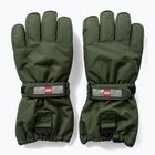 Children's ski gloves LEGO Lwatlin 700 dark green