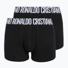 Men's boxers CR7 Fashion Trunk 2 pack black