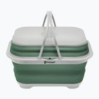 Outwell Collaps Washing Base Handle And Lid folding bowl green-grey 651131