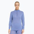 Women's thermal sweatshirt Dovre Wool Zip blue