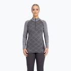 Women's thermal sweatshirt Dovre Wool Organic Half Zip grey
