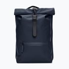 Urban backpack Rains Rucksack Rolltop 13 + 4 l navy