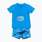 T-shirt + swimming shorts Color Kids Set blue CO7200897553