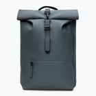 Urban backpack Rains Rucksack Rolltop 17 l dark grey
