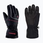 Children's ski gloves Viking Kevin Ski dark red