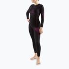 Women's thermal underwear Viking Etna black/pink 500/21/3090