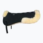 York sheep fur saddle pad black and white 01006099L