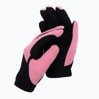 York Flicka children's riding gloves black/pink 12160604
