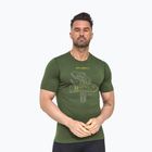 Men's thermal shirt Brubeck Outdoor Wool Pro dark green